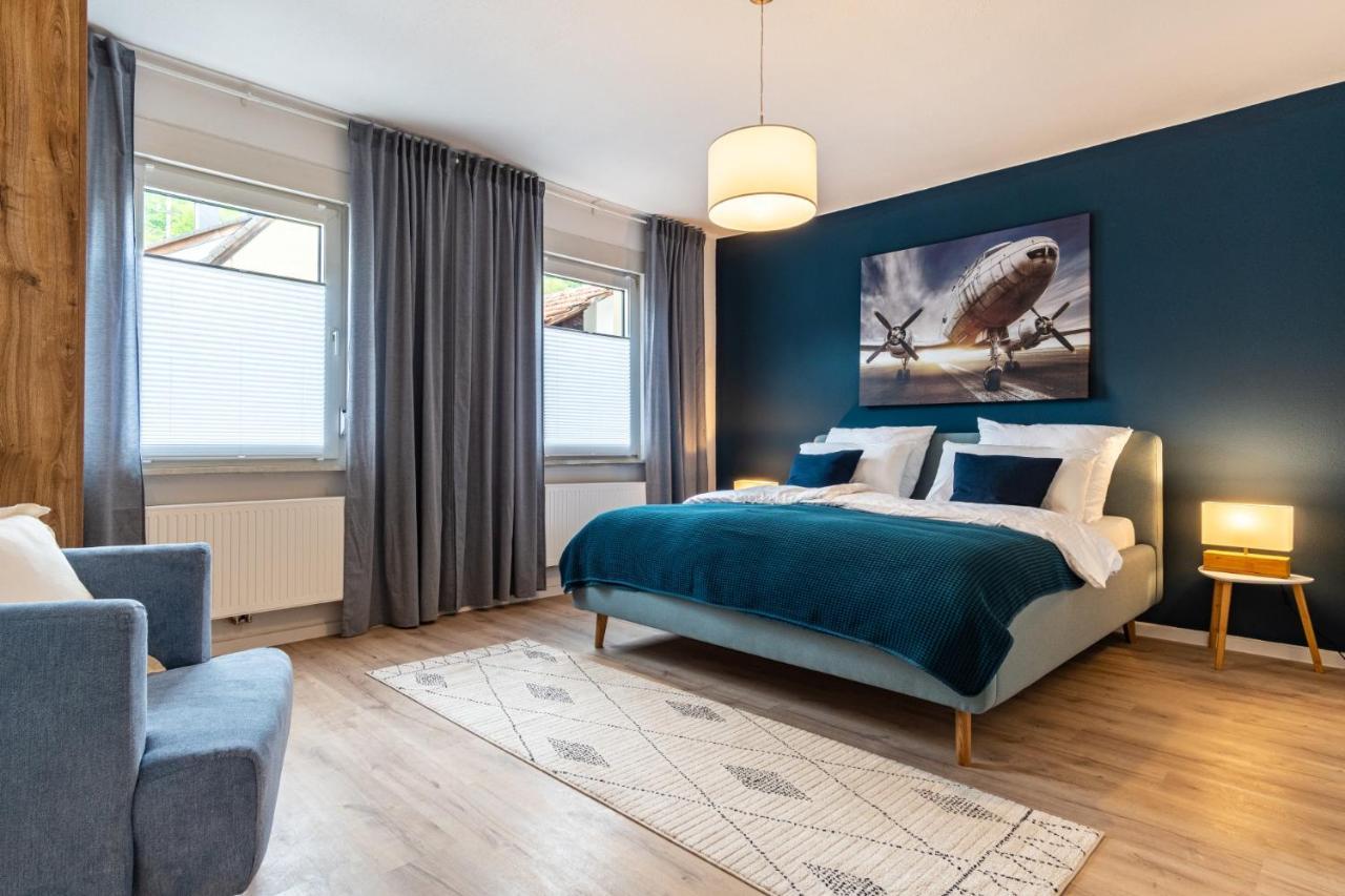 Relax-Apartment - Sauna & Spacious, Garage, 105 M2 Mühlacker Exteriör bild